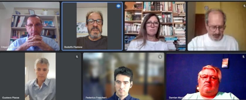 Encuentro virtual Damian Sierra (Presidente de CATBA) y Rodolfo Fiadone (CFI de FADEEAC)