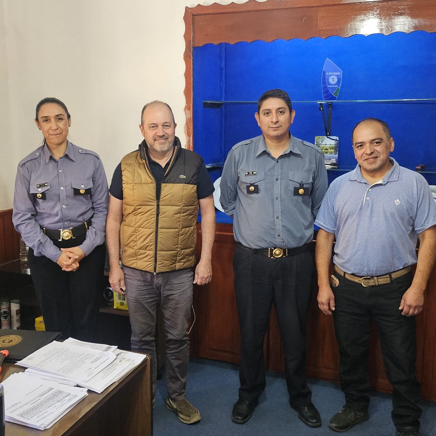 FEEBA se reúne con Autoridades Policiales para fortalecer la seguridad en Bariloche